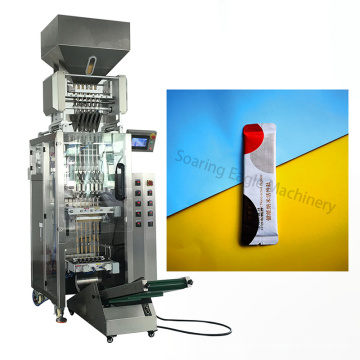 custom multi-lane stick sachet packing machine sugar sachet granule packing machine